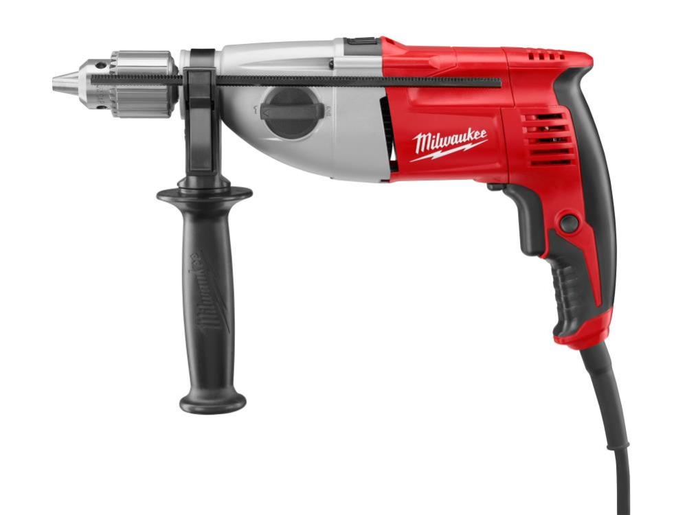 Milwaukee 1/2 In. Pistol Grip Dual Torque Hammer Drill with Case - Ascmtools