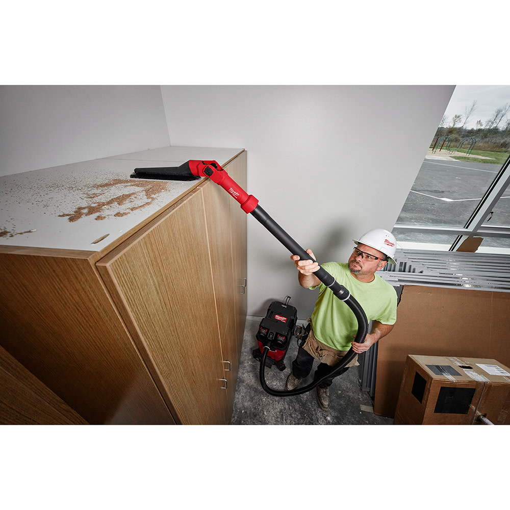 Milwaukee AIR-TIP Low-Profile Pivoting Brush Tool - Ascmtools