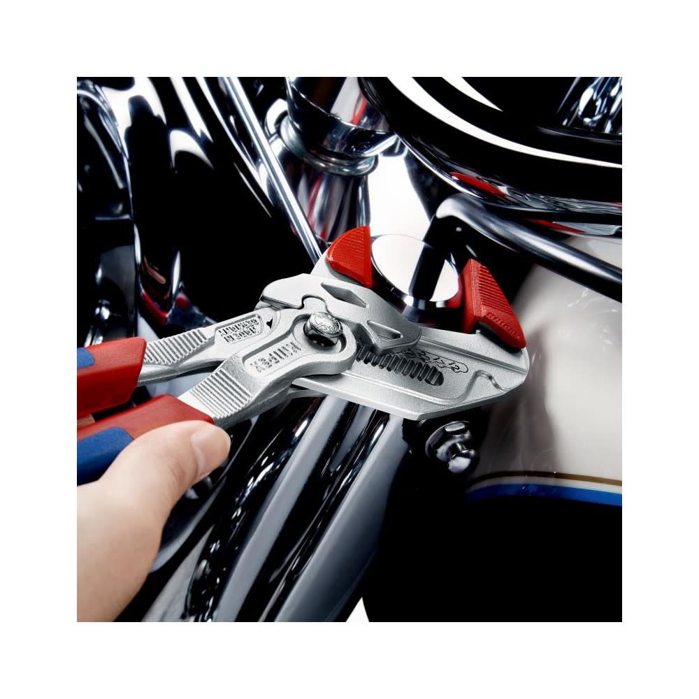 Knipex Pliers Wrench 250mm Chrome Plated Head - Ascmtools