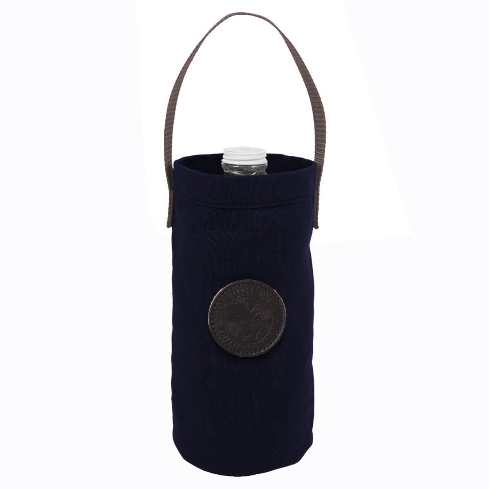 Duluth Pack 10 In. H x 5.5 In. W Navy Canvas Growler Tote - Ascmtools