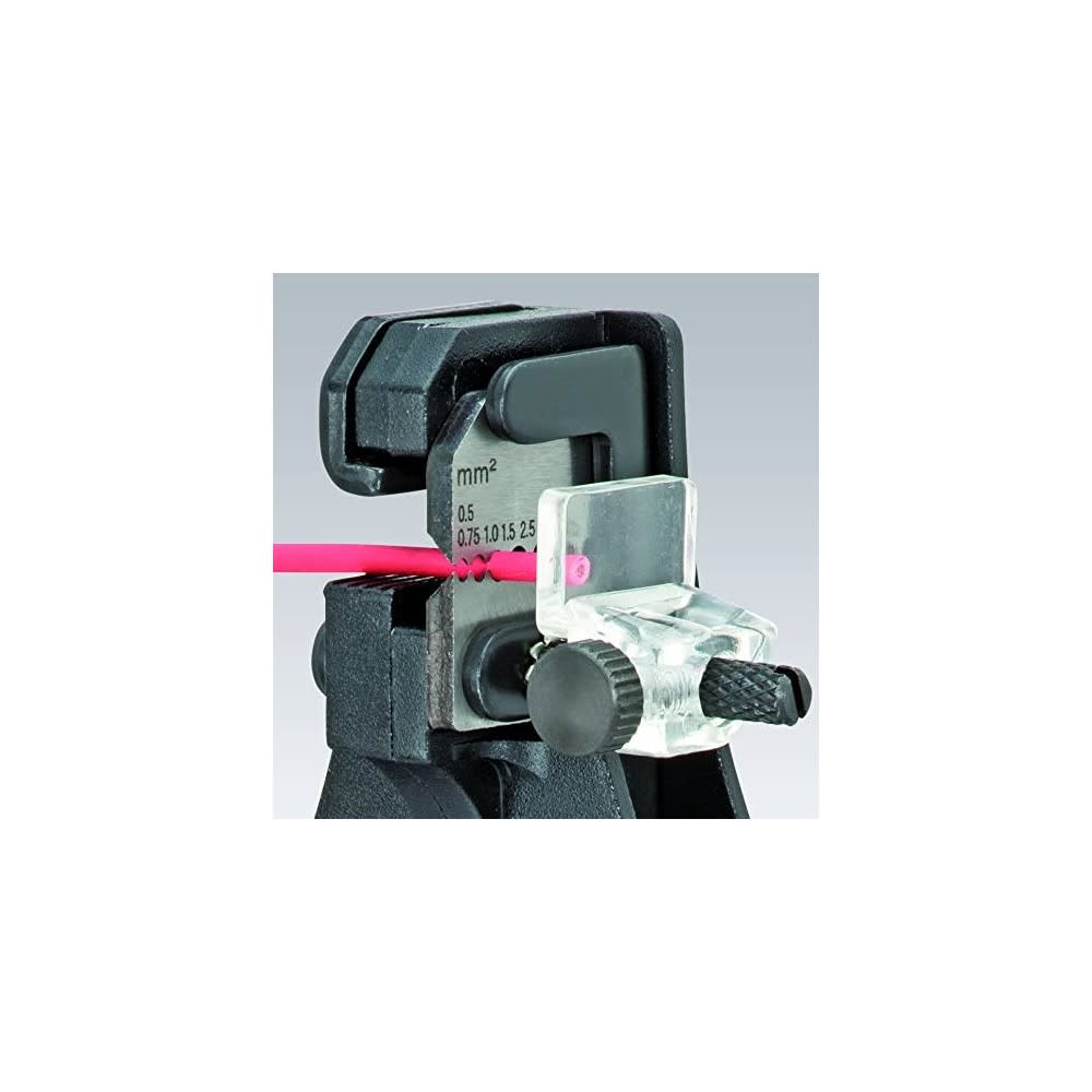 Knipex Insulation Wire Stripper with Blades 180mm 10-20 AWG - Ascmtools