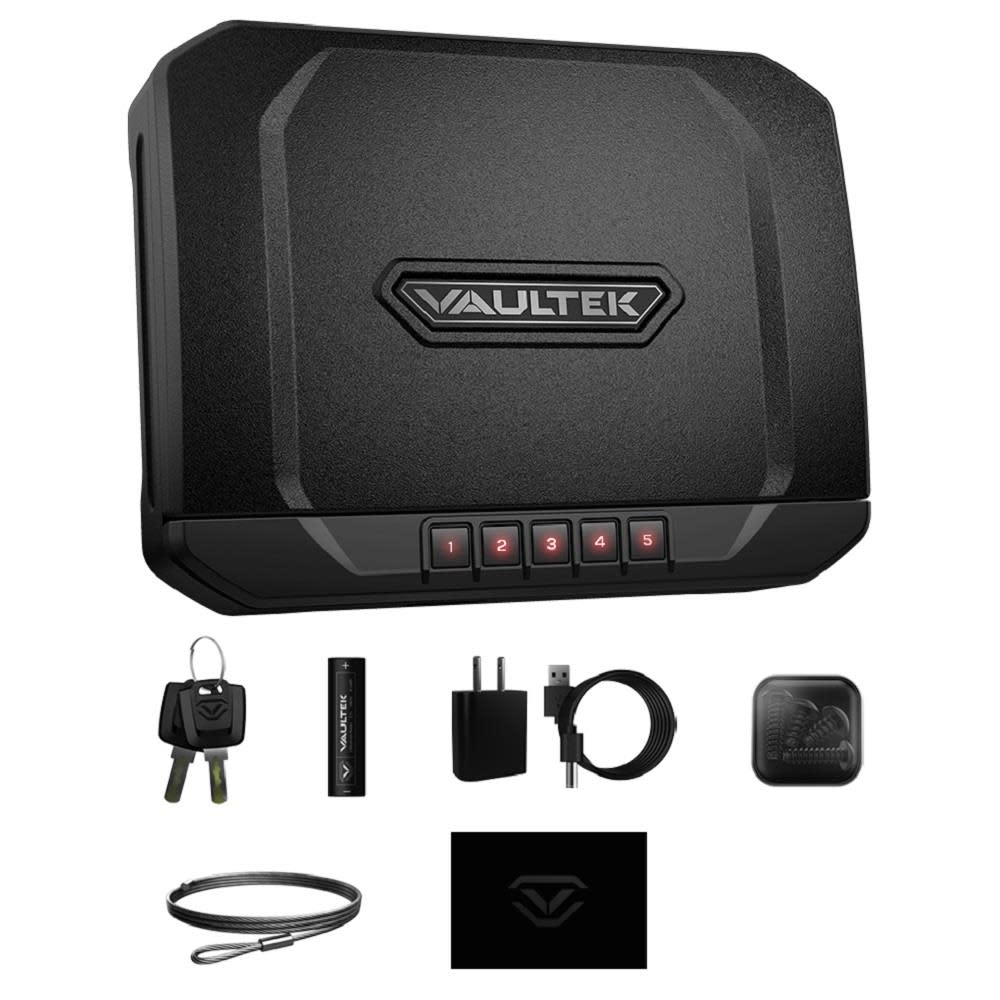 Vaultek Safe VS20 BK 20 Series Non Biometric Gun Safe - Ascmtools