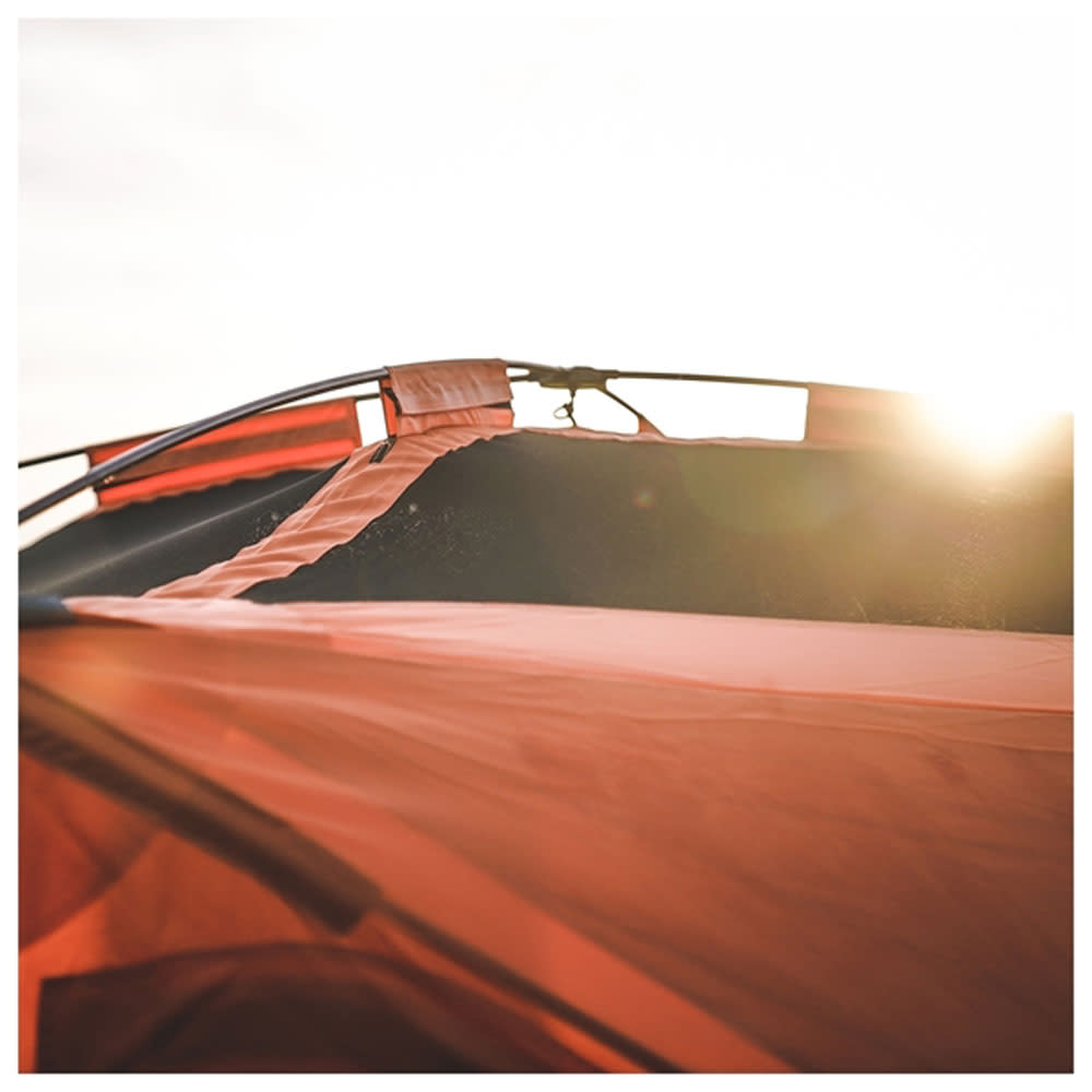 Gazelle T4 Pop-Up 4 Person Camping Tent Sunset Orange - Ascmtools