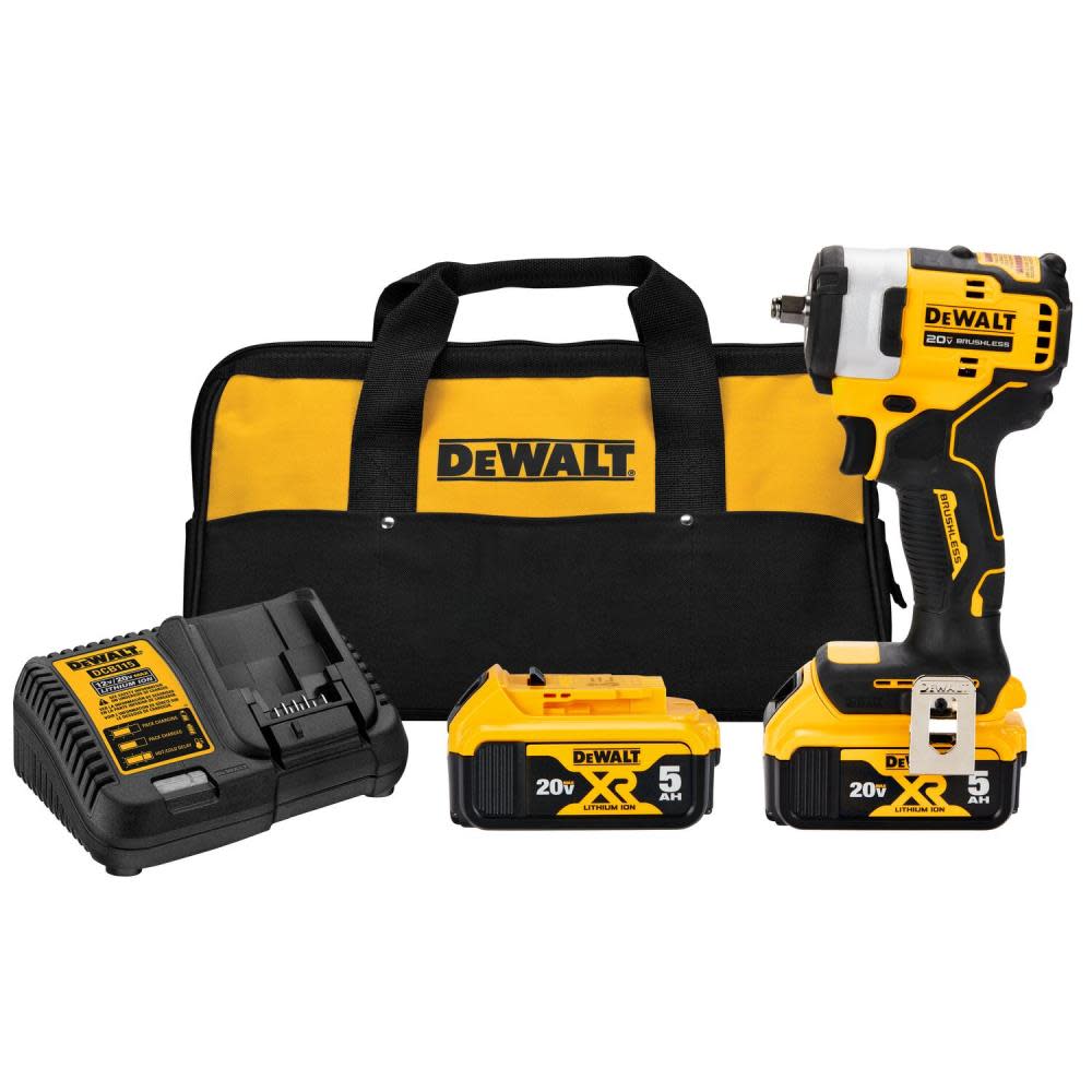 DEWALT 20V MAX Impact Wrench 3/8″ Cordless Hog Ring Anvil Kit - Ascmtools