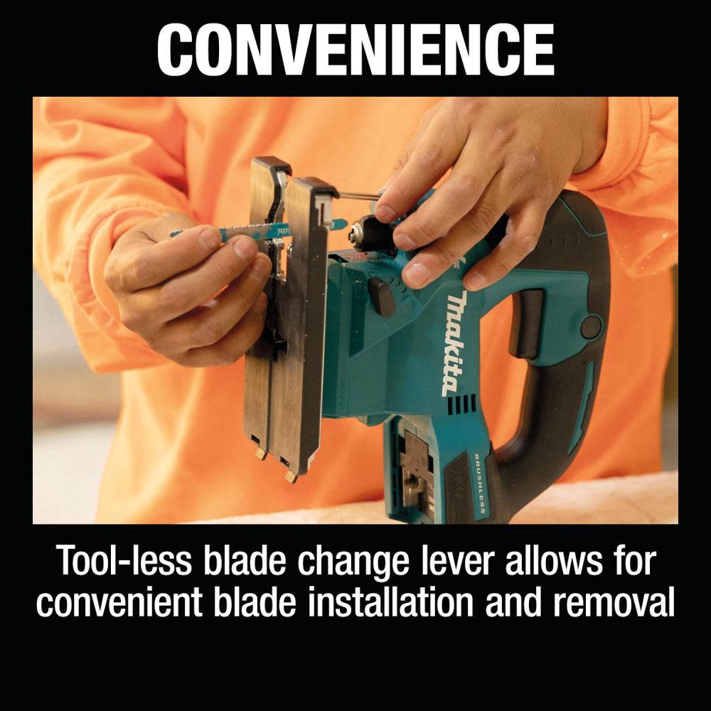 Makita 18V LXT Jig Saw Lithium Ion Brushless Cordless Bare Tool - Ascmtools