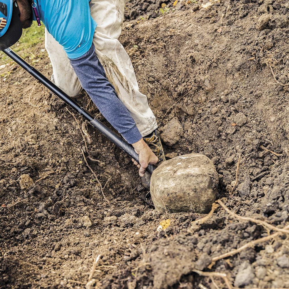 Fiskars PRO Stick D Handle Round Shovel - Ascmtools