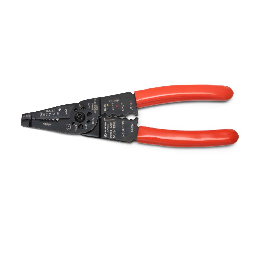 Crescent 8″ Wire Stripper and Crimper - Ascmtools