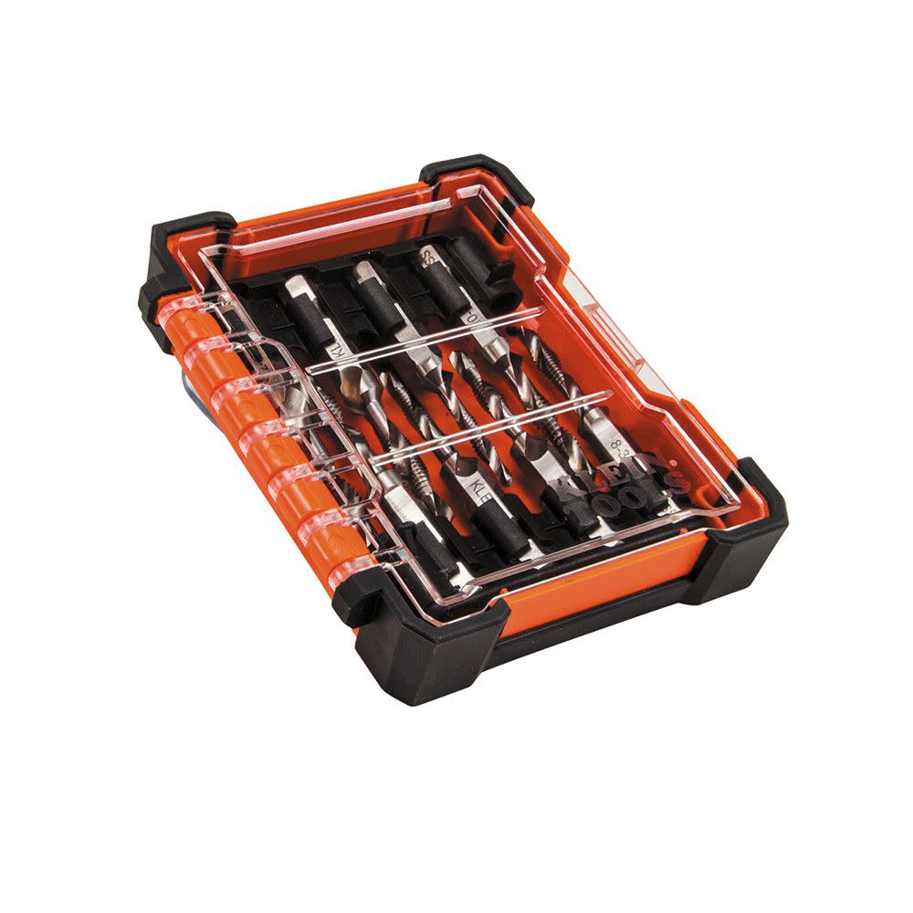 Klein Tools 8 Piece Drill Tap Tool Kit - Ascmtools