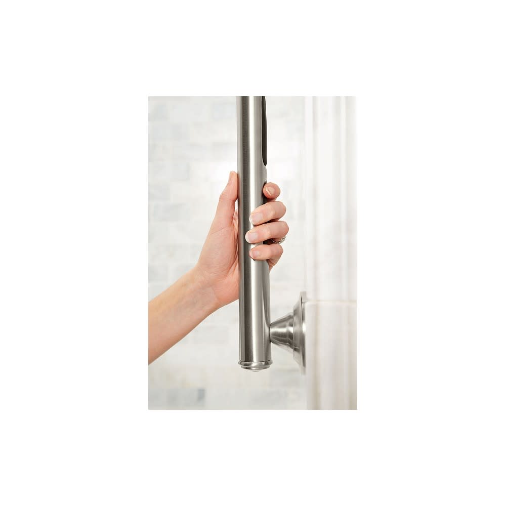 Moen Home Care Brushed Nickel Steel 16″ Elegance Grab Bar - Ascmtools