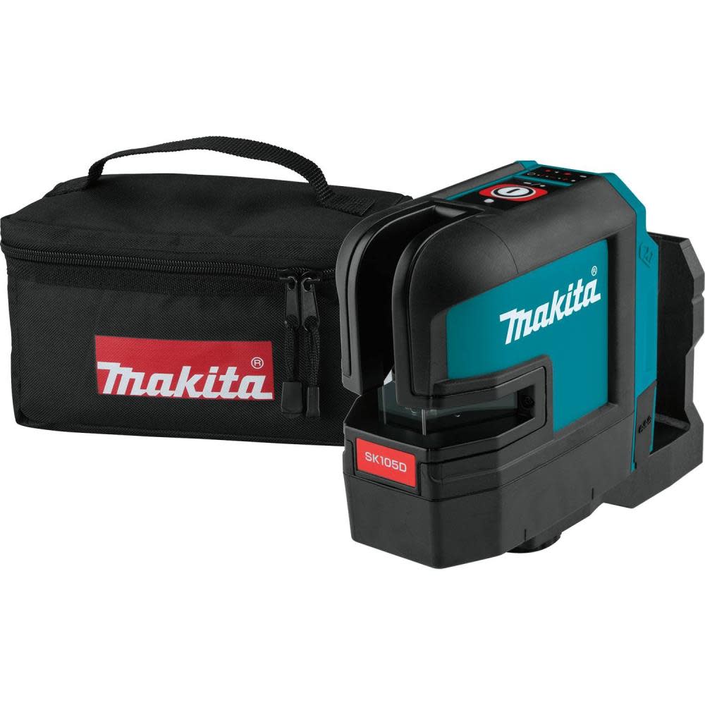 Makita 12V Max CXT Self-Leveling Cross-Line Red Beam Laser Bare Tool - Ascmtools