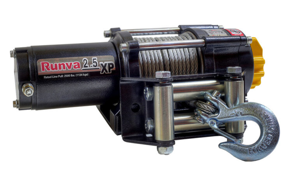 DK2 Runva ATV UTV Winch 12v 2500lb Expert Package - Ascmtools