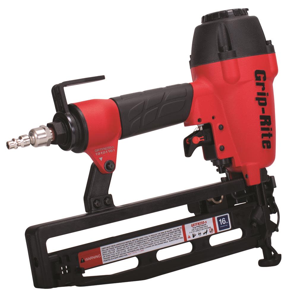 Grip Rite Gen2 Finish Nailer 16 Gauge 2 1/2″ - Ascmtools