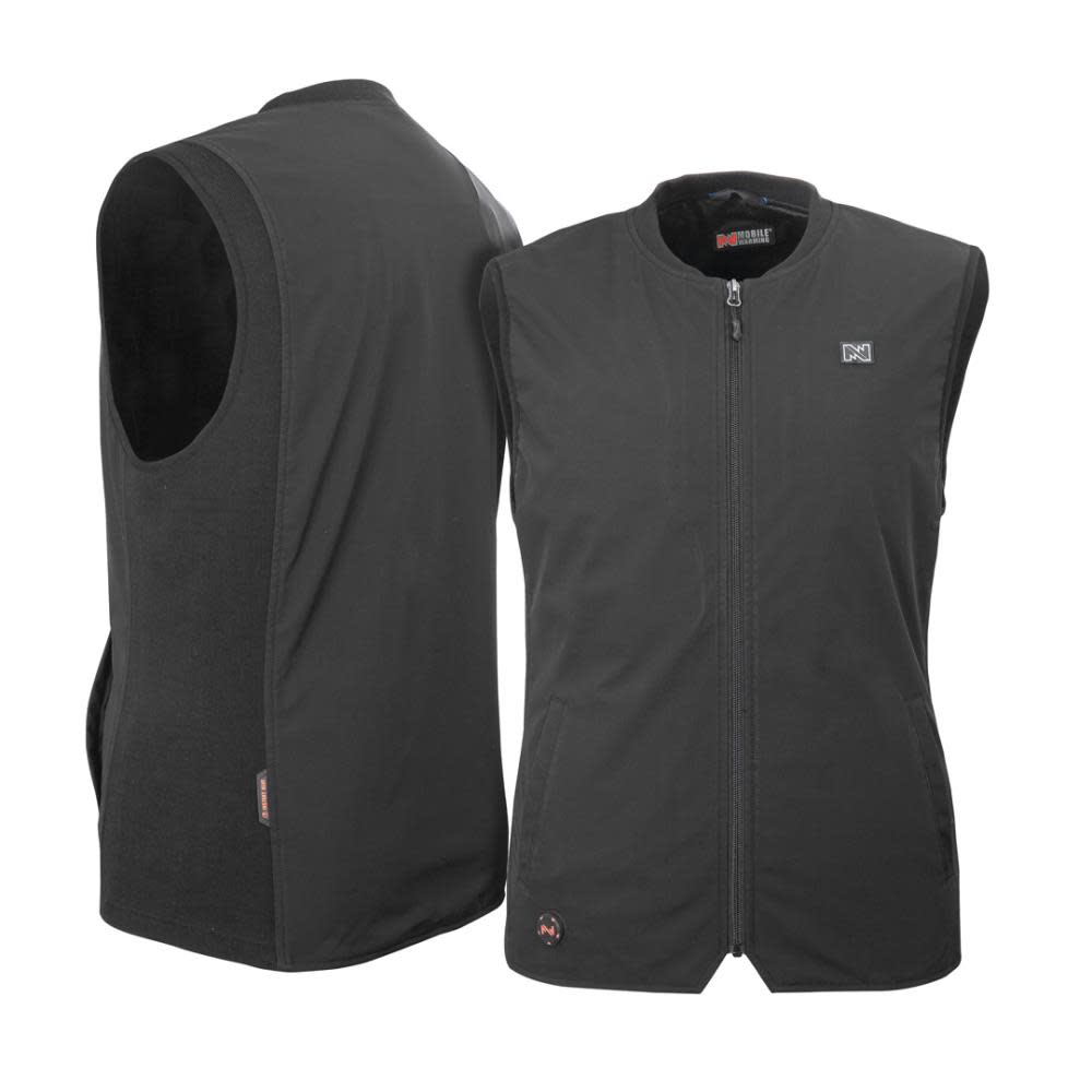 Mobile Warming Peak Heated Vest 7.4 Volt Black Mens 3XL - Ascmtools