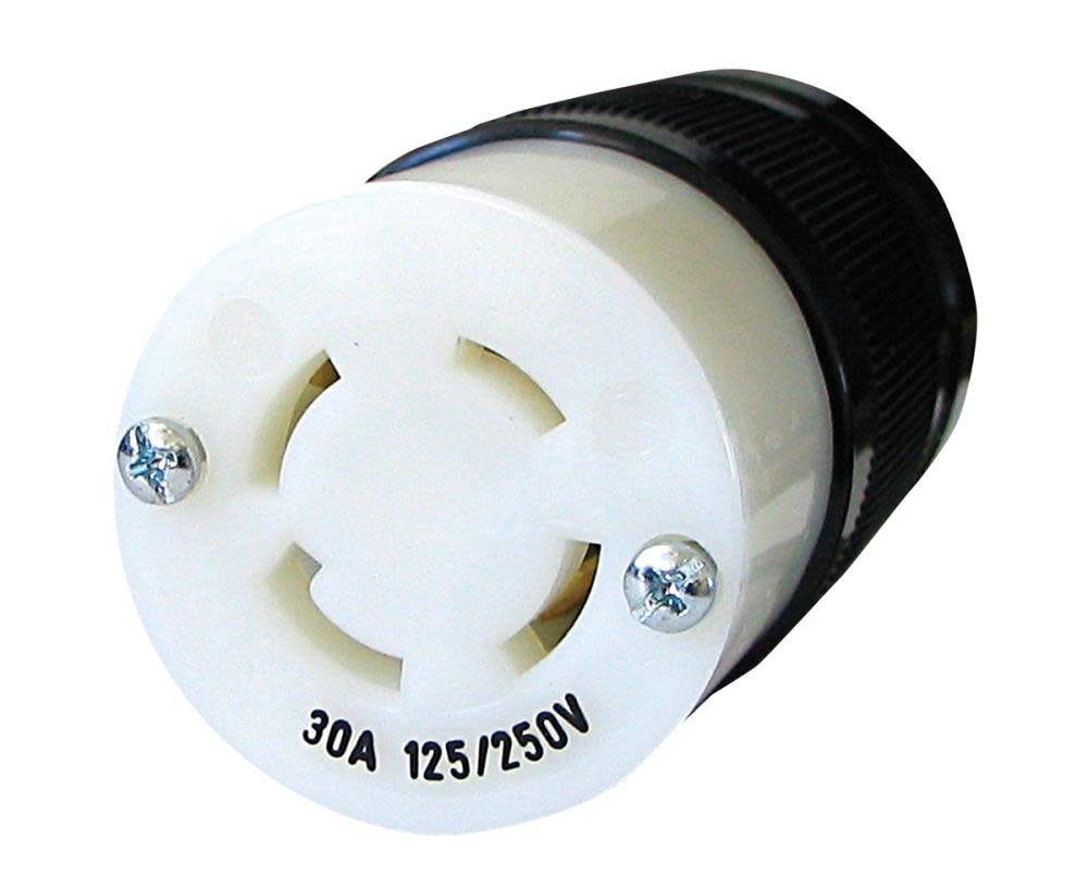 Voltec Locking 30amp Receptacle 3-Pole 4-Wire Grounding NEMA L14-30R - Ascmtools