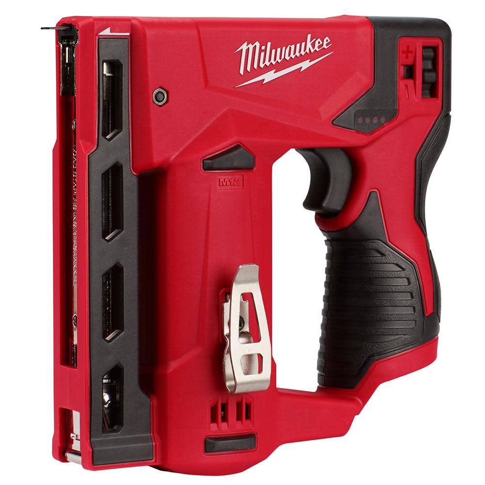 Milwaukee M12 3/8 in. Crown Stapler-Reconditioned - Ascmtools