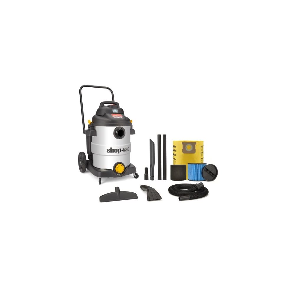 Shop Vac Wet/Dry Vacuum 10 Gallon 6.5HP Peak 105 CFM - Ascmtools