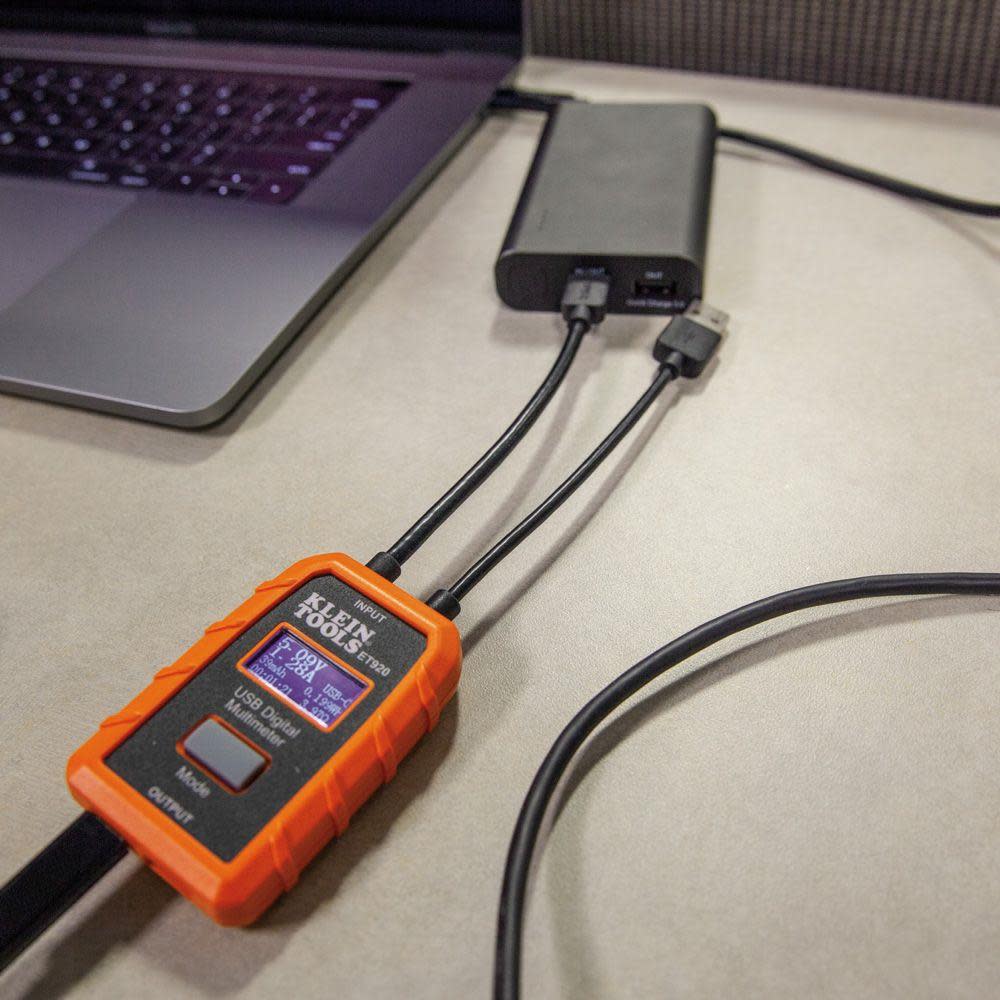 Klein Tools USB Digital Meter USB Type A and C - Ascmtools