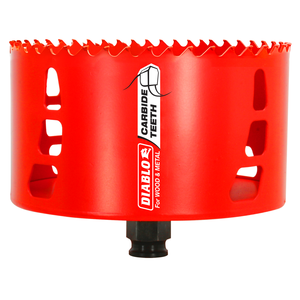 Diablo Tools 4-3/4″ (121mm) Carbide-Tip Wood & Metal Holesaw - Ascmtools