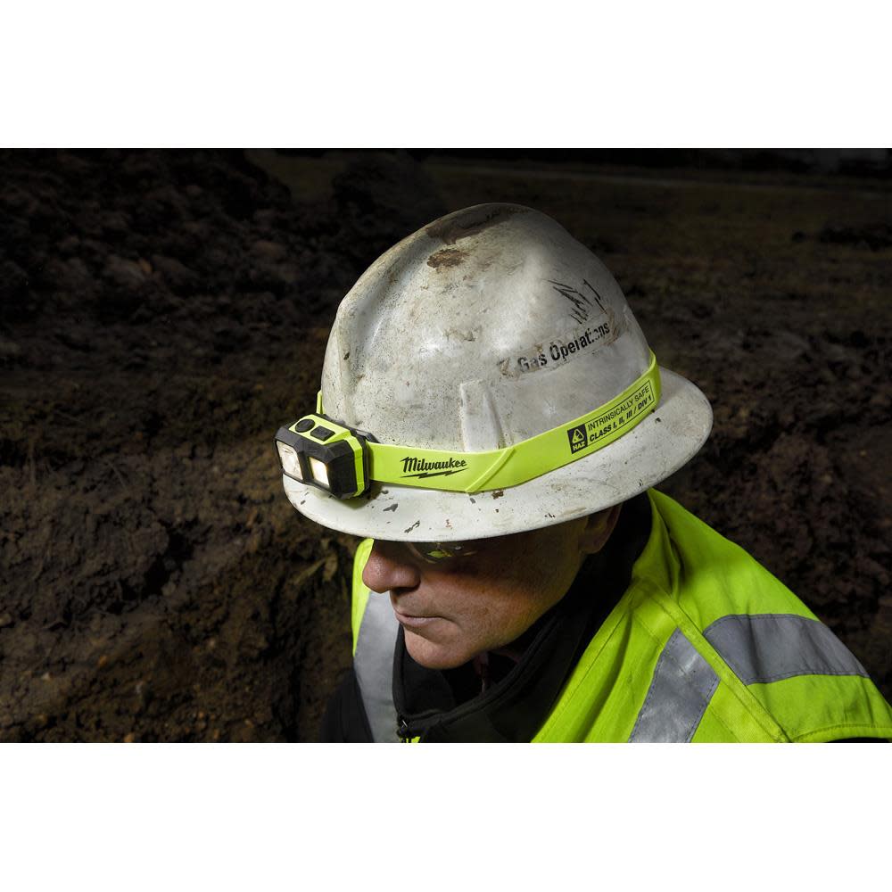 Milwaukee Intrinsically Safe C I II III / D 1 Spot/Flood Headlamp - Ascmtools