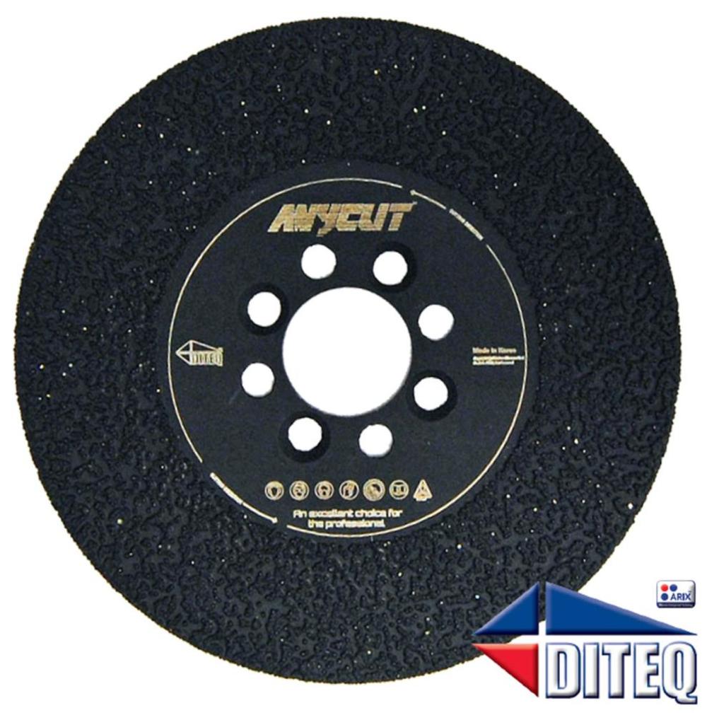 Diteq Anycut 4-1/2″ Cut & Grind 7/8″ Arbor Flush Cut - Ascmtools