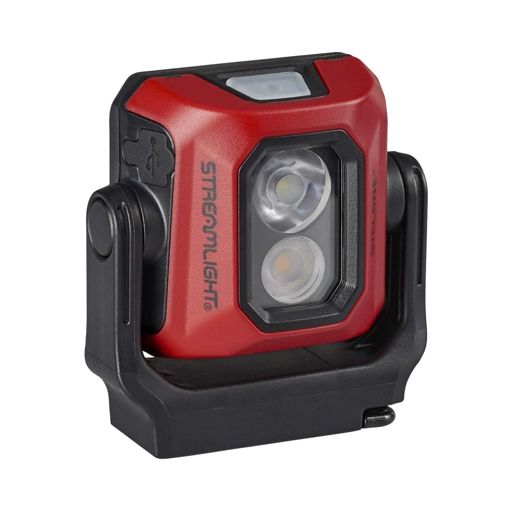 Streamlight Syclone Red Ultra-Compact Rechargeable Work Light - Ascmtools