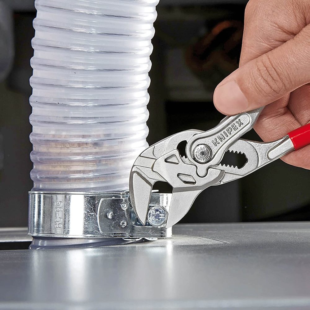 Knipex Pliers Wrench Chrome Plated Head 150mm - Ascmtools