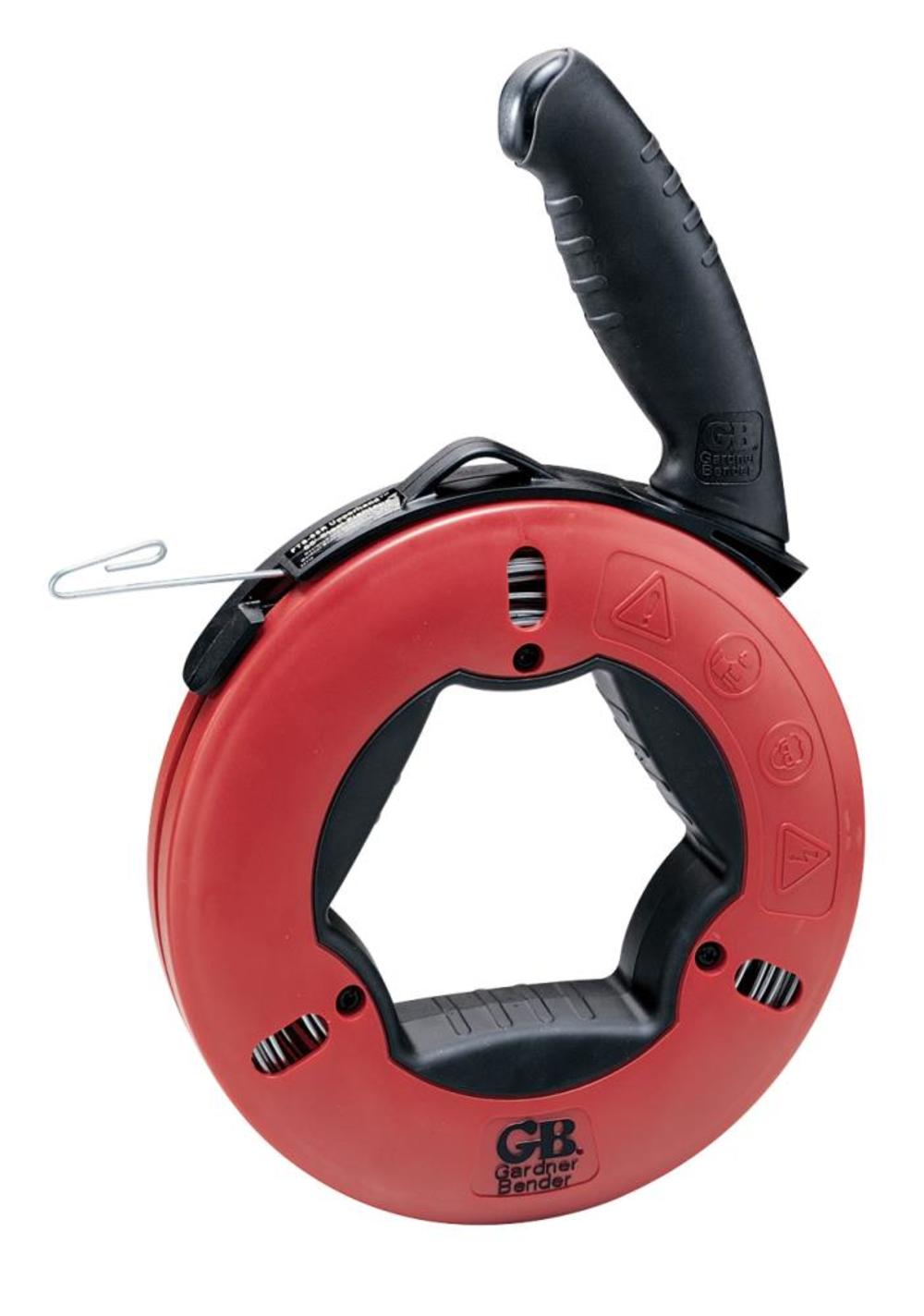 Gardner Bender 250 Ft Steel Fish Tape with Overmold Handle - Ascmtools