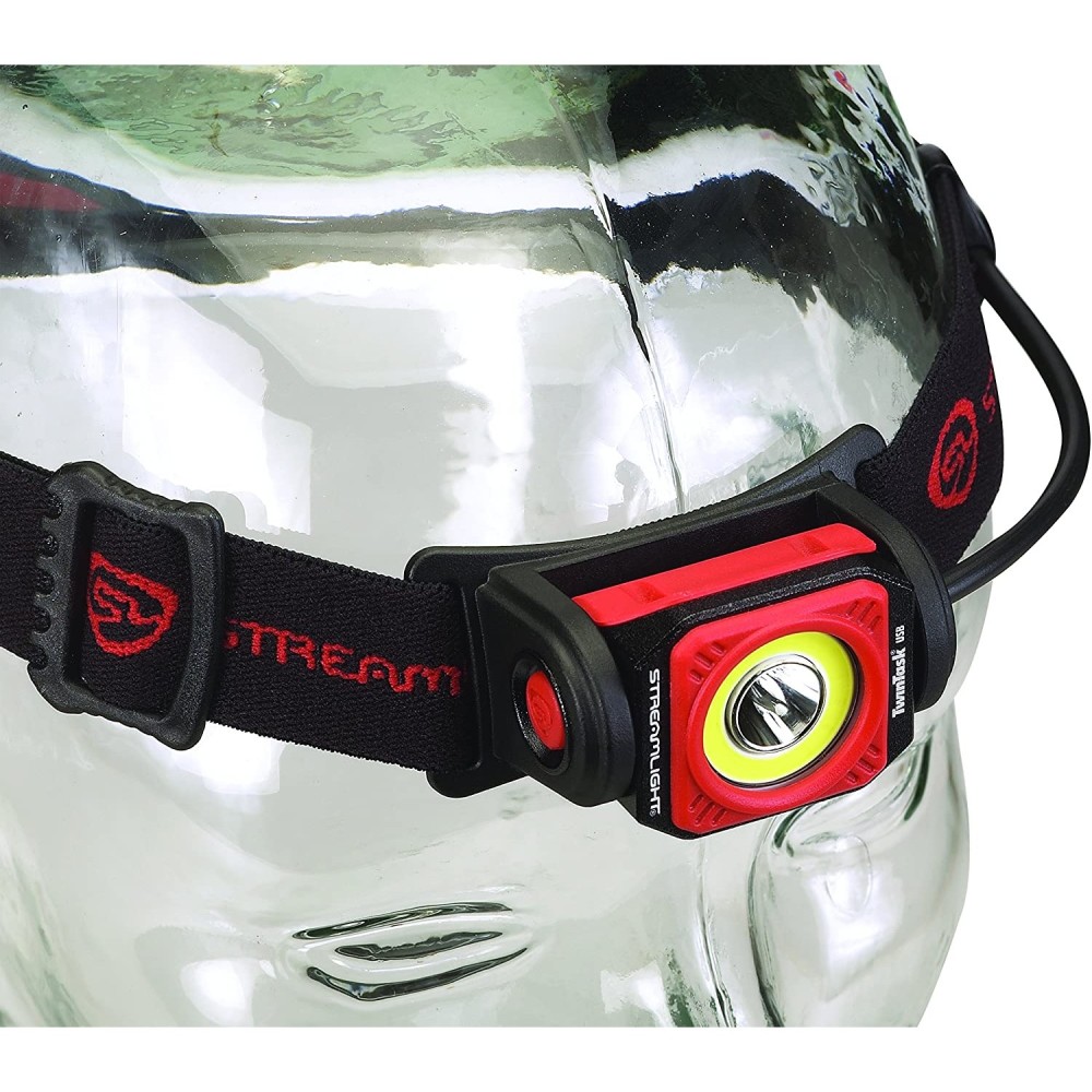 Streamlight Twin-Task Red USB Rechargeable MultiFunction Headlamp - Ascmtools