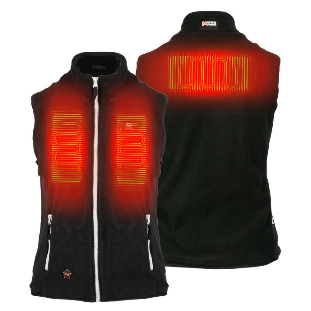 Mobile Warming 7.4V Trek Heated Vest Womens Black Medium - Ascmtools
