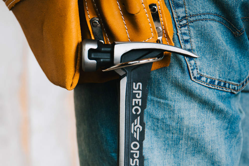 Spec Ops 20oz Smooth Face Rip Claw Hammer - Ascmtools