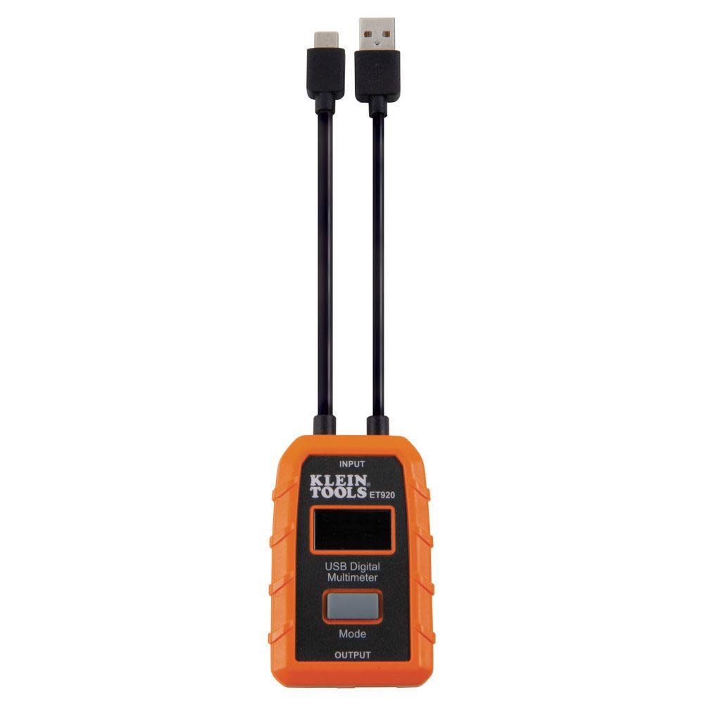 Klein Tools USB Digital Meter USB Type A and C - Ascmtools
