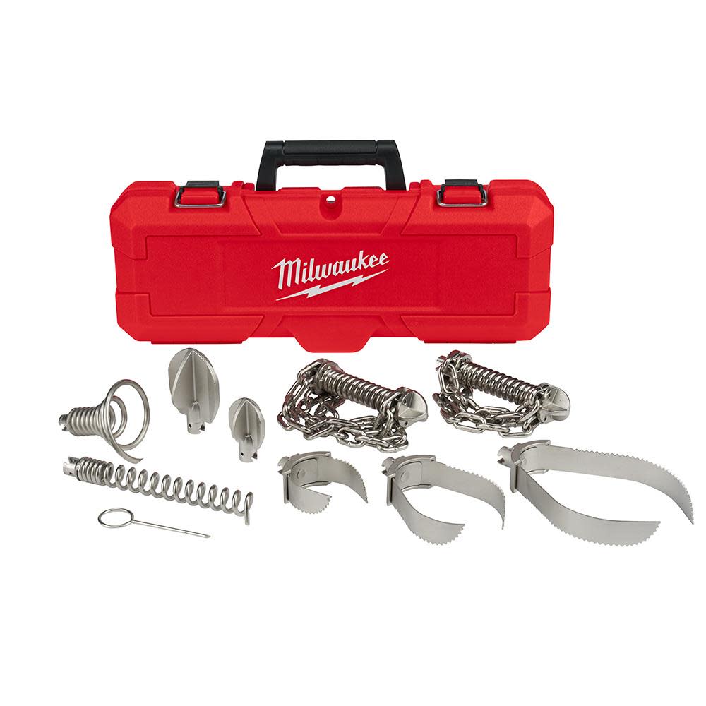 Milwaukee Head Attachment Kit for 5/8 in. & 3/4 in. Drum Cable - Ascmtools