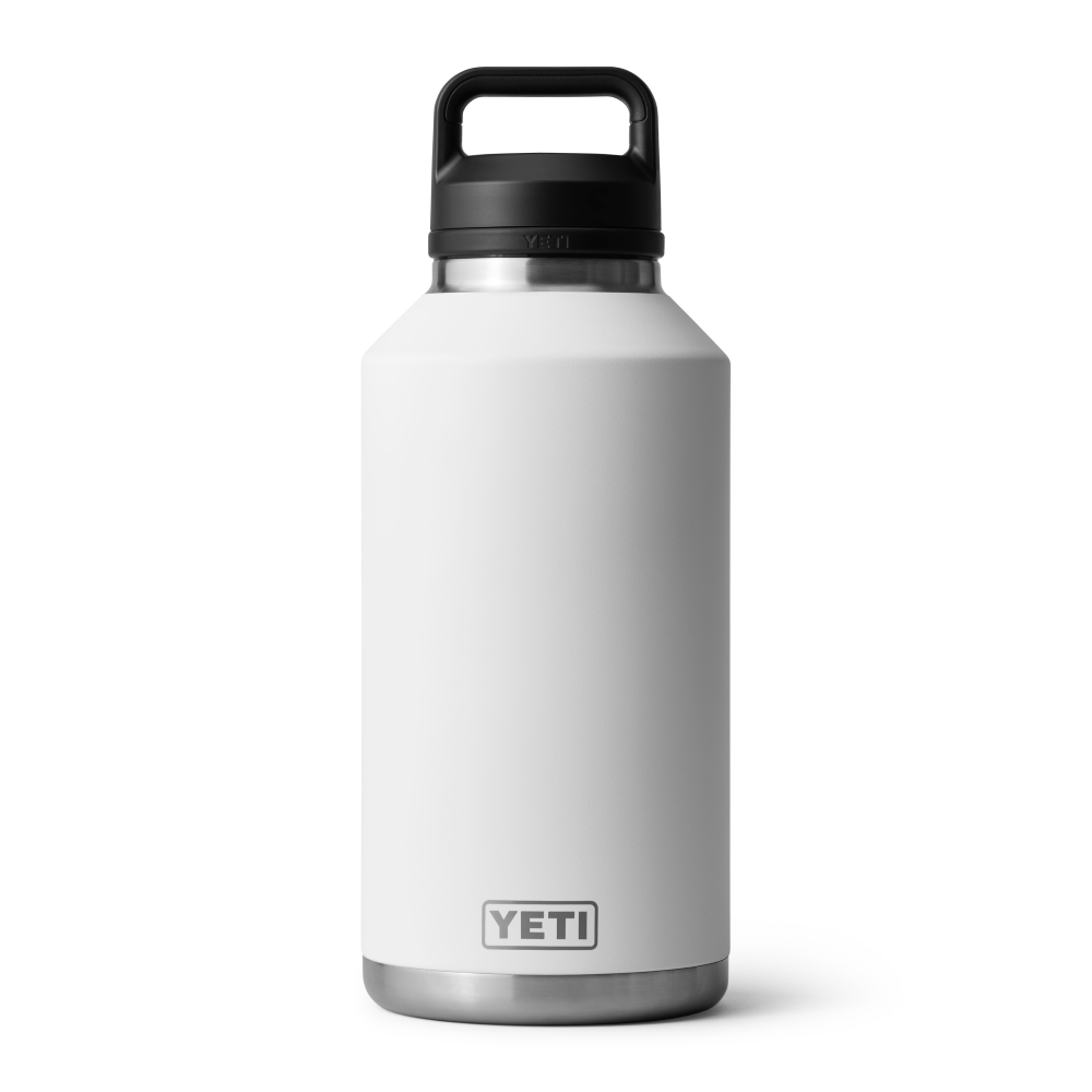 Yeti Rambler 64oz Bottle White with Chug Cap - Ascmtools