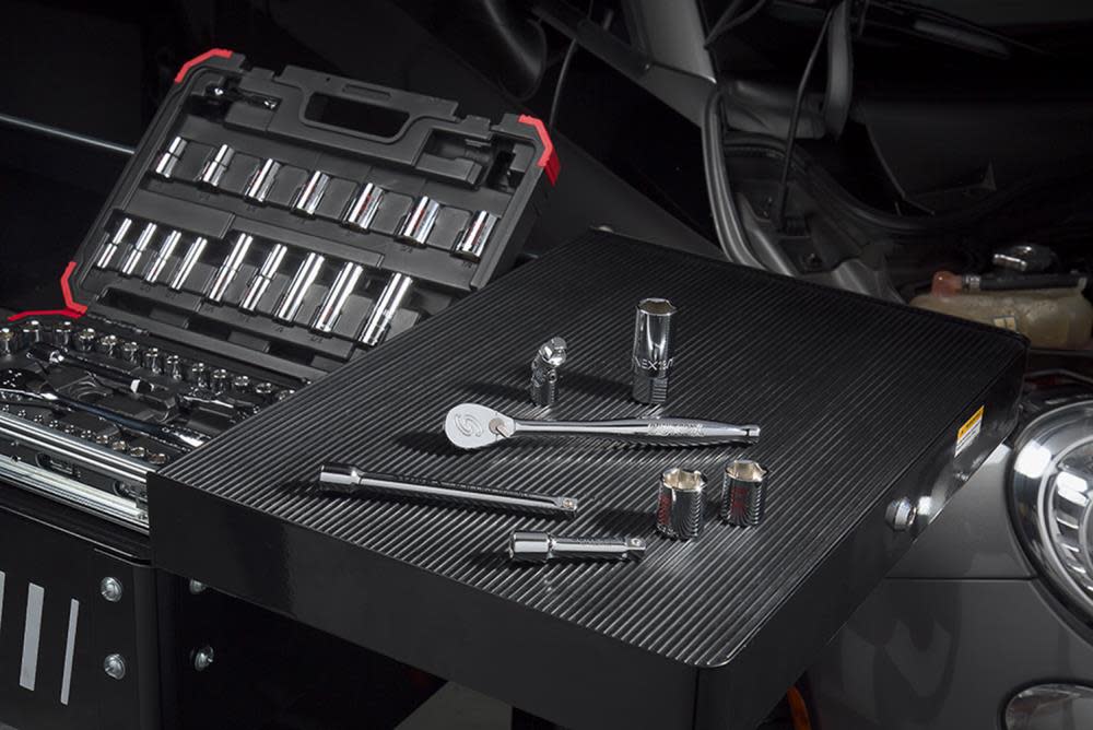 Sunex 79 Pc Chrome Socket Set 1/4 In. 3/8 In. Drive - Ascmtools