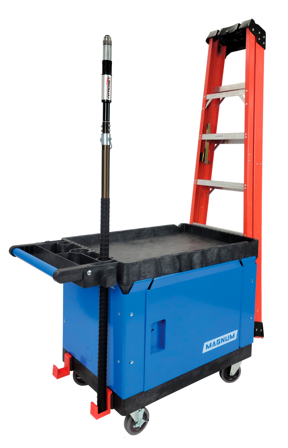 Magnum Tool Group Pro Series Service Cart 4426 with 5″ Casters & Tool Box - Ascmtools