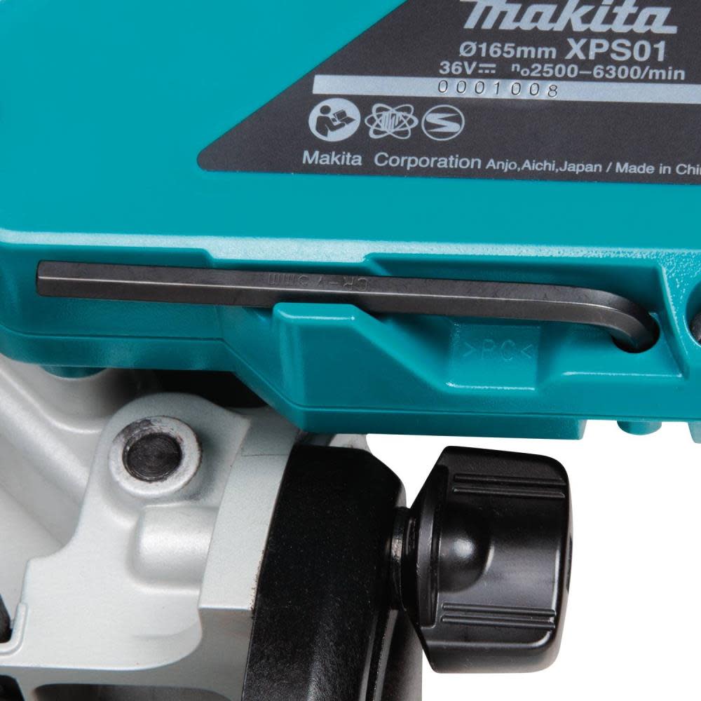 Makita 18V X2 LXT 36V 6 1/2″ Plunge Circular Saw with AWS Bare Tool - Ascmtools