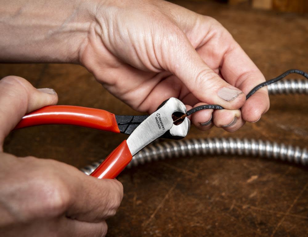 Crescent Plier 4″ Mini End Nipper Dipped Grip - Ascmtools
