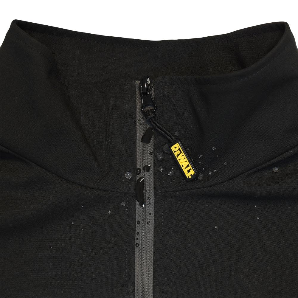 DEWALT 20V Max Heated Bare Tool Jacket Unisex Soft Shell Large Black - Ascmtools