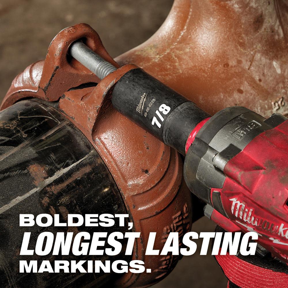 Milwaukee SHOCKWAVE Impact Duty Socket 1/2 Dr SAE/MM PACKOUT Set 31pc - Ascmtools