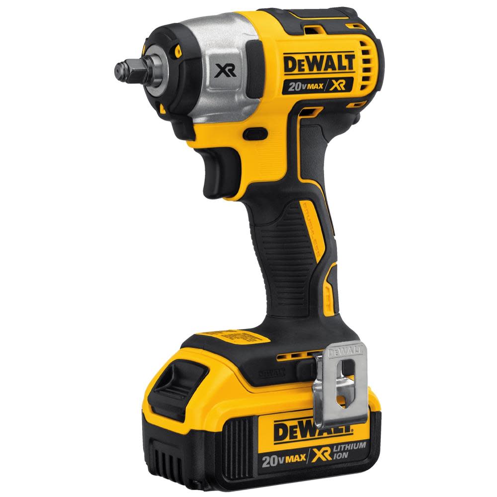 DEWALT 20-volt MAX XR 3/8-in Compact Impact Wrench Kit - Ascmtools