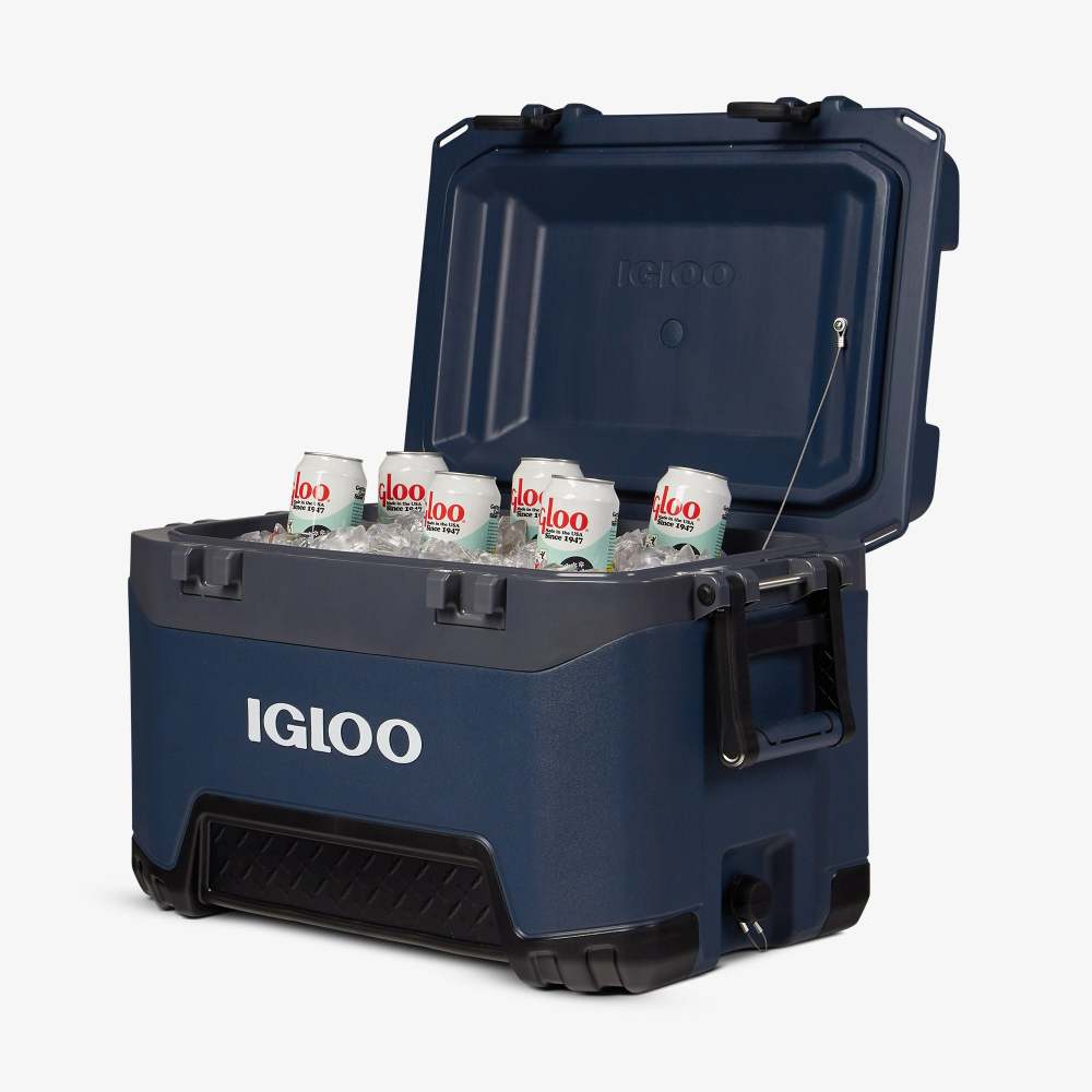 Igloo BMX Hard Cooler Rugged Blue 52qt - Ascmtools
