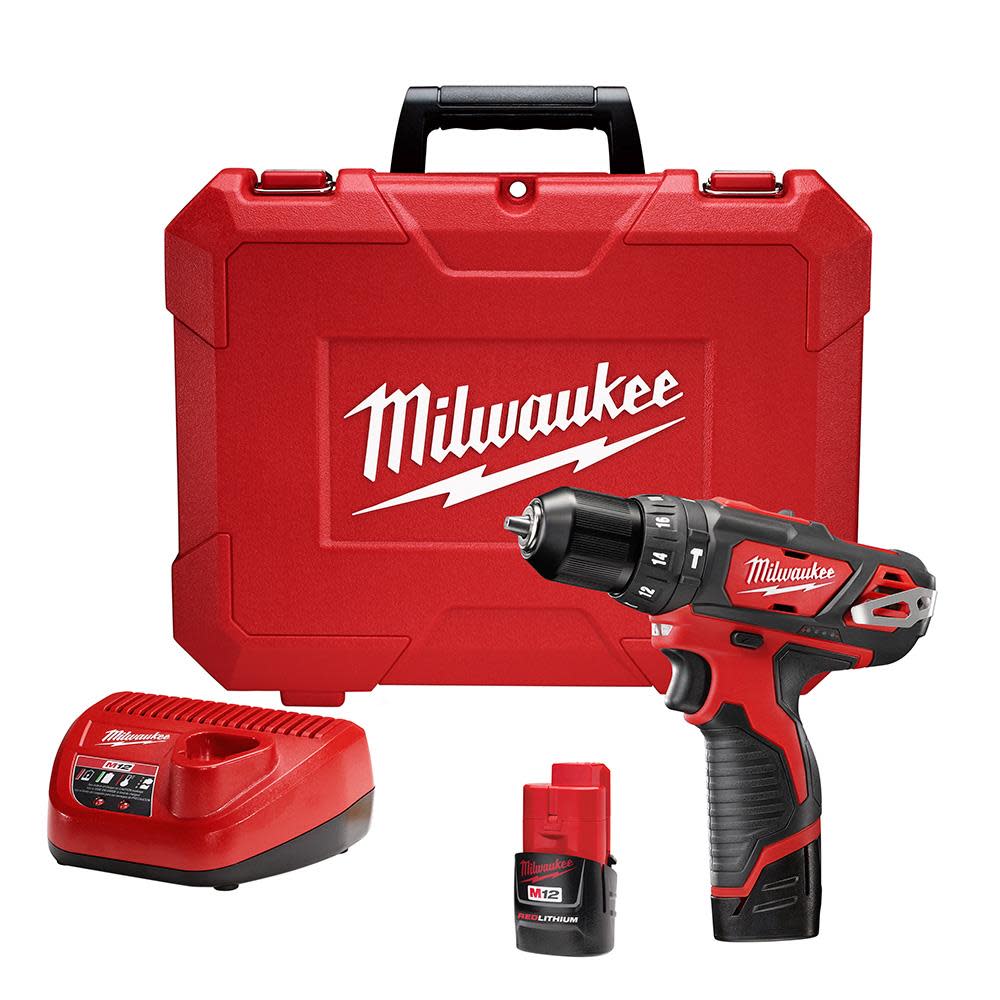 Milwaukee M12 3/8 in. Hammer Drill/Driver - Ascmtools