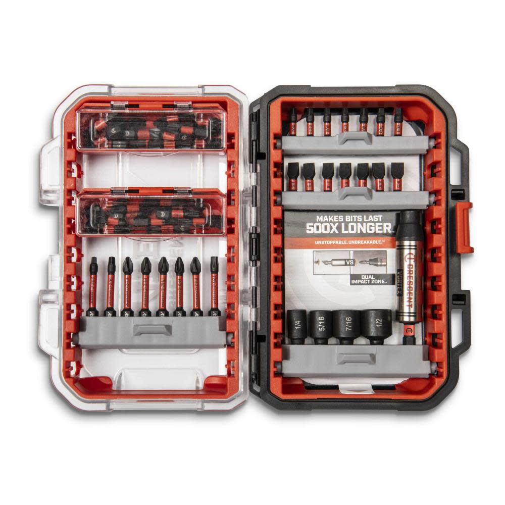 Crescent APEX VORTEX Bit Holding Fastening Set 55pc - Ascmtools