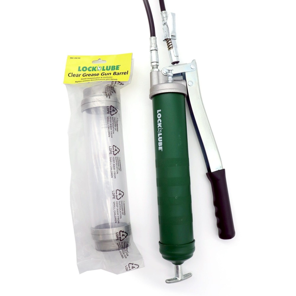 Lock N Lube Lock N Lube Lever Grip Grease Gun 10000 PSI Heavy Duty - Ascmtools