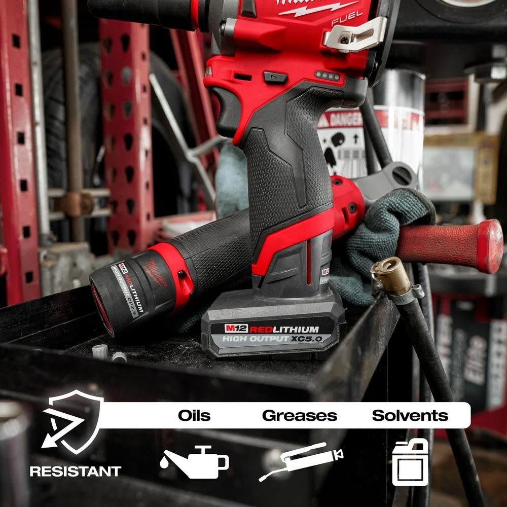 Milwaukee M12 REDLITHIUM HIGH OUTPUT CP2.5 Battery 2pk - Ascmtools
