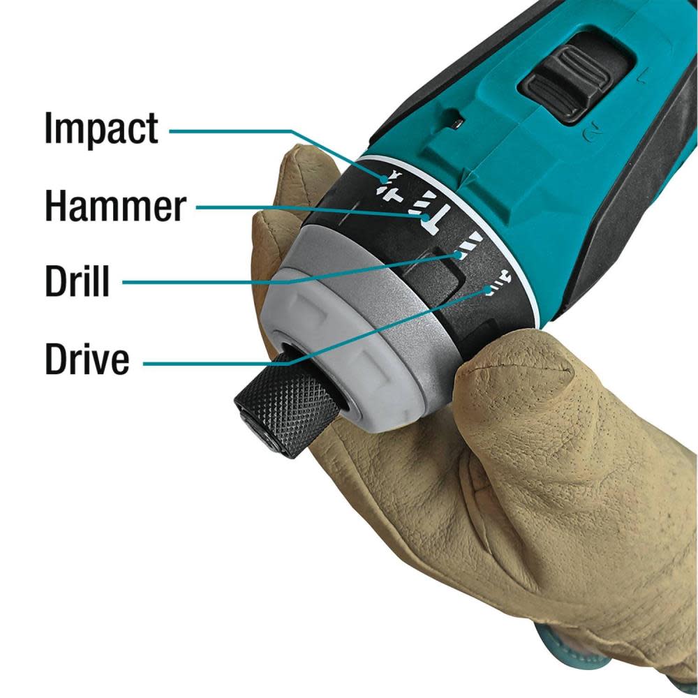 Makita 18V LXT Hybrid Impact Hammer Driver Drill Bare Tool - Ascmtools