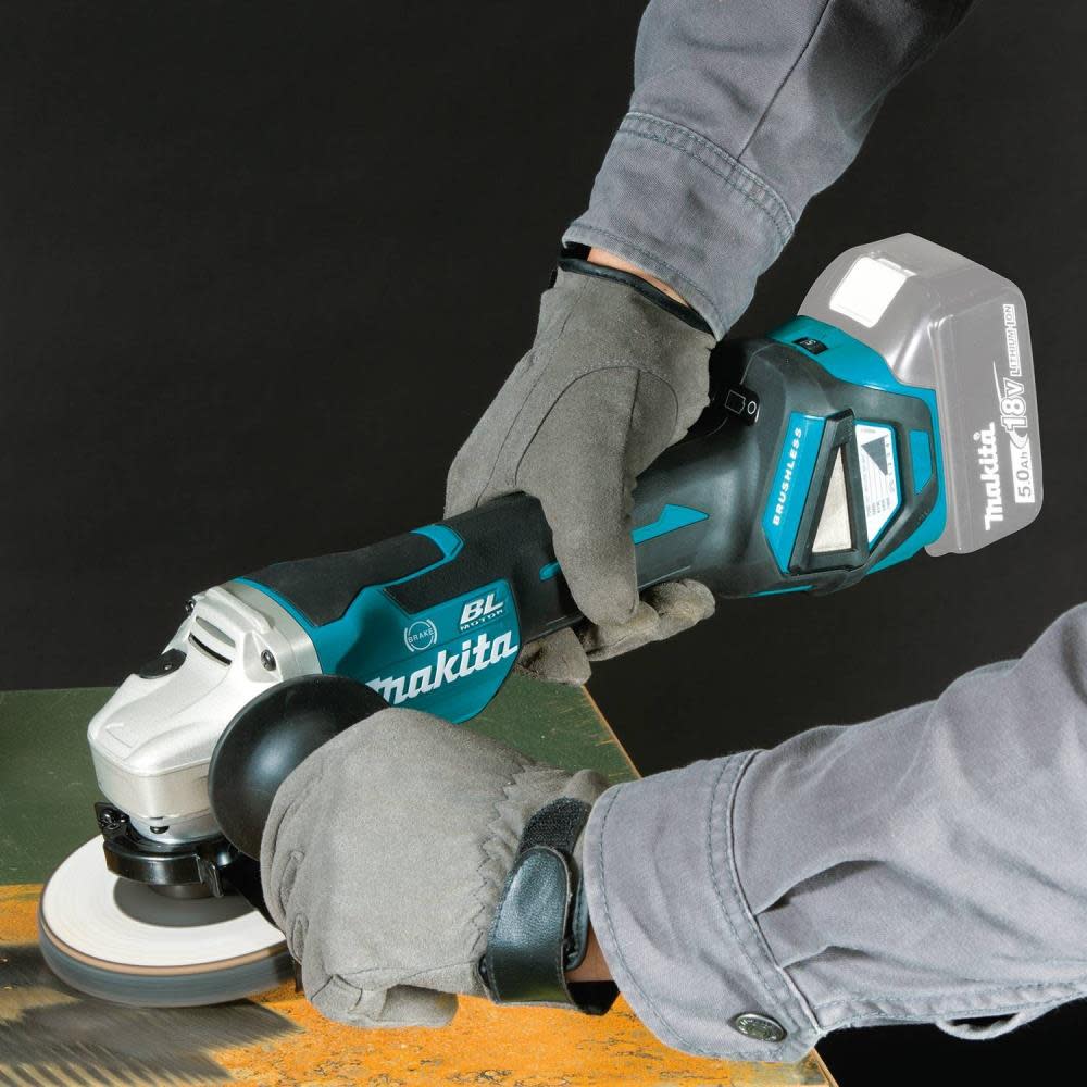 Makita 18V LXT 4 1/2 / 5″ Paddle Switch Cut-Off/Angle Grinder Bare Tool - Ascmtools