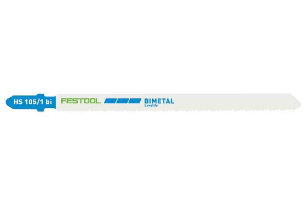 Festool Jigsaw Blades HS 105/1 for Metal Cutting – Pack of 5 - Ascmtools