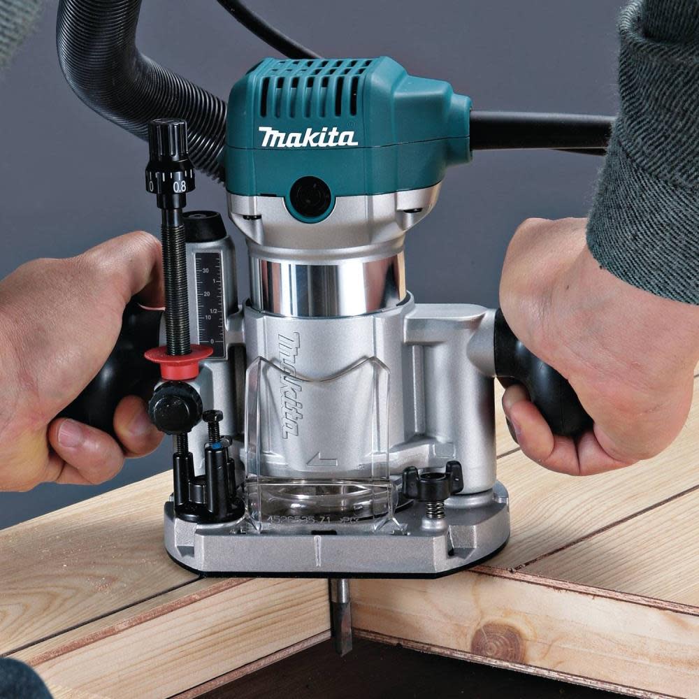 Makita 1-1/4 HP Compact Router Kit - Ascmtools