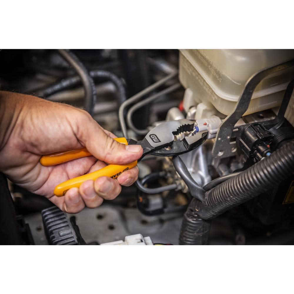 GEARWRENCH 8″ Pitbull Dipped Handle Slip Joint Pliers - Ascmtools